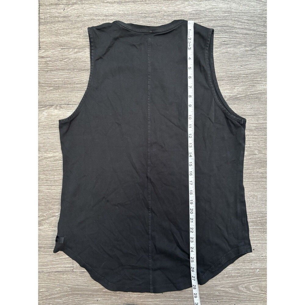 Black Alphalete Athletic Tank Top Subtle Side Hit Men's Size Large - Picture 5 of 7